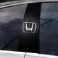 2 adesivi per finestrini auto con logo