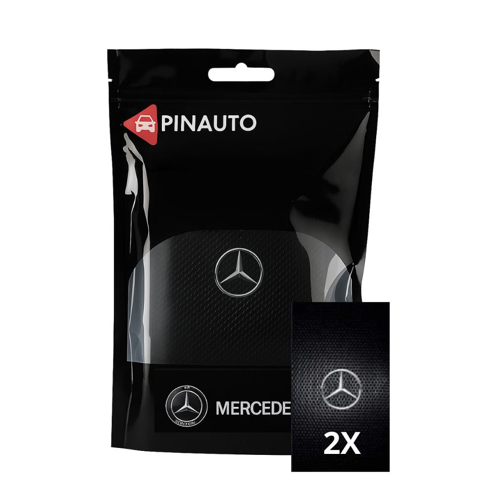 2 adesivi per finestrini auto con logo