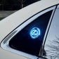 Logo LED ricaricabile per auto – Effetto luce al neon