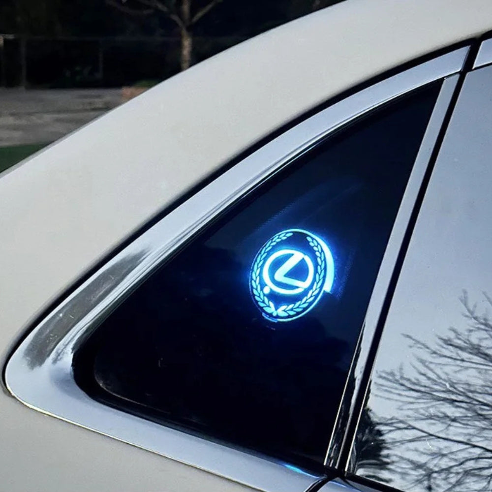 Logo LED ricaricabile per auto – Effetto luce al neon