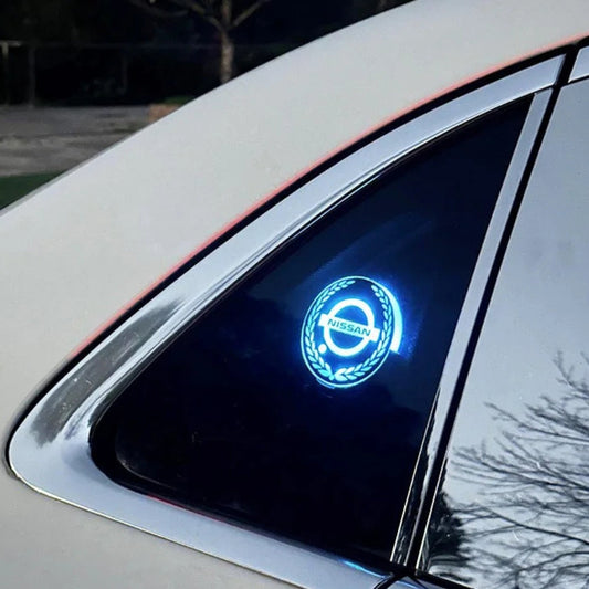 Logo LED ricaricabile per auto – Effetto luce al neon
