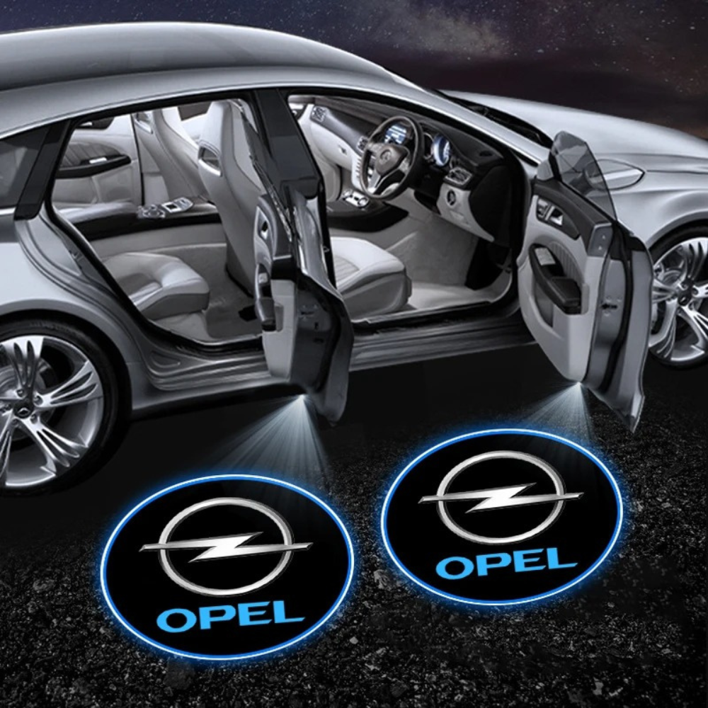 Proiettori LED per portiere auto di facile installazione (2 pezzi)
