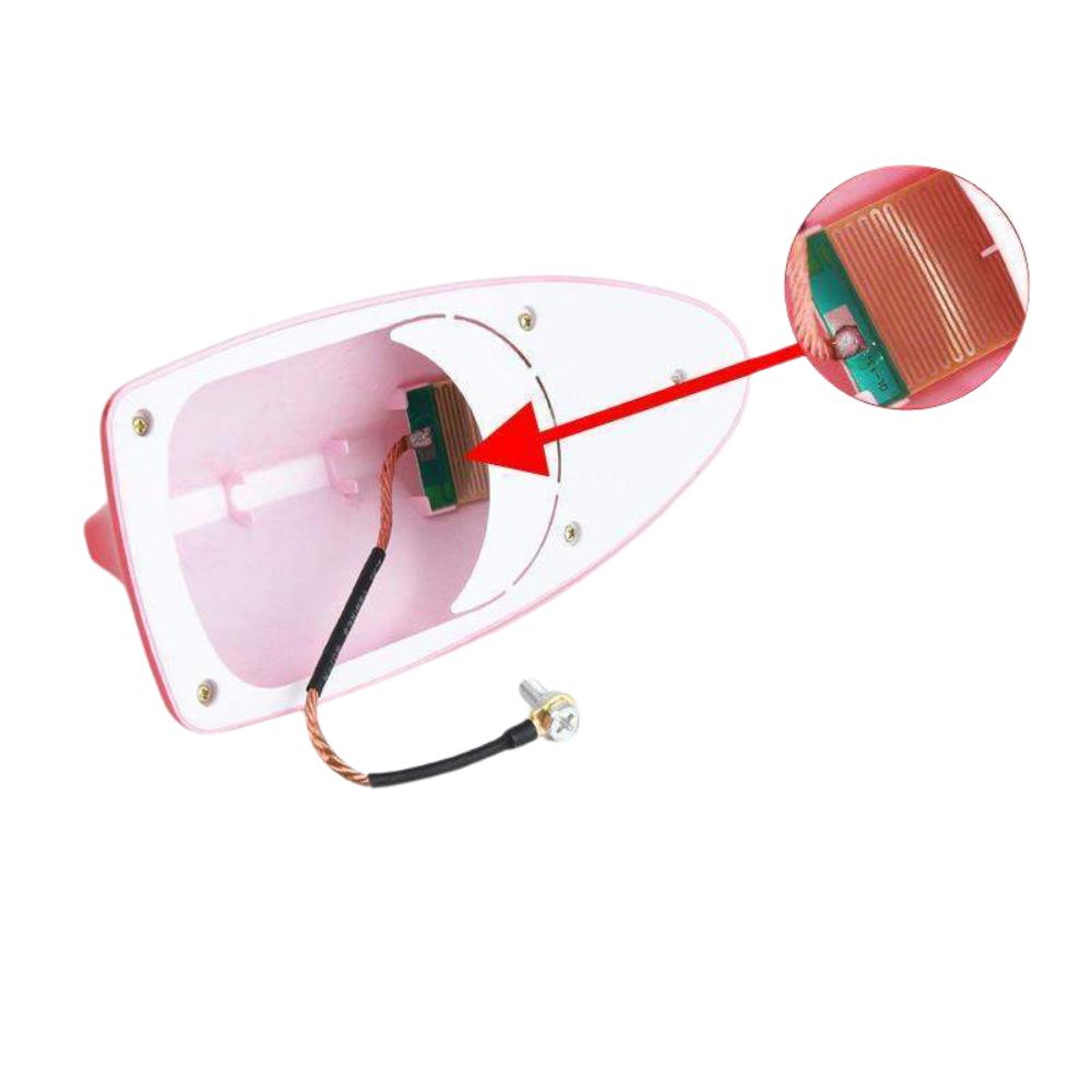Antenna per auto a pinna di squalo
